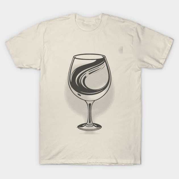 Glass T-shirt T-Shirt by smart outlet